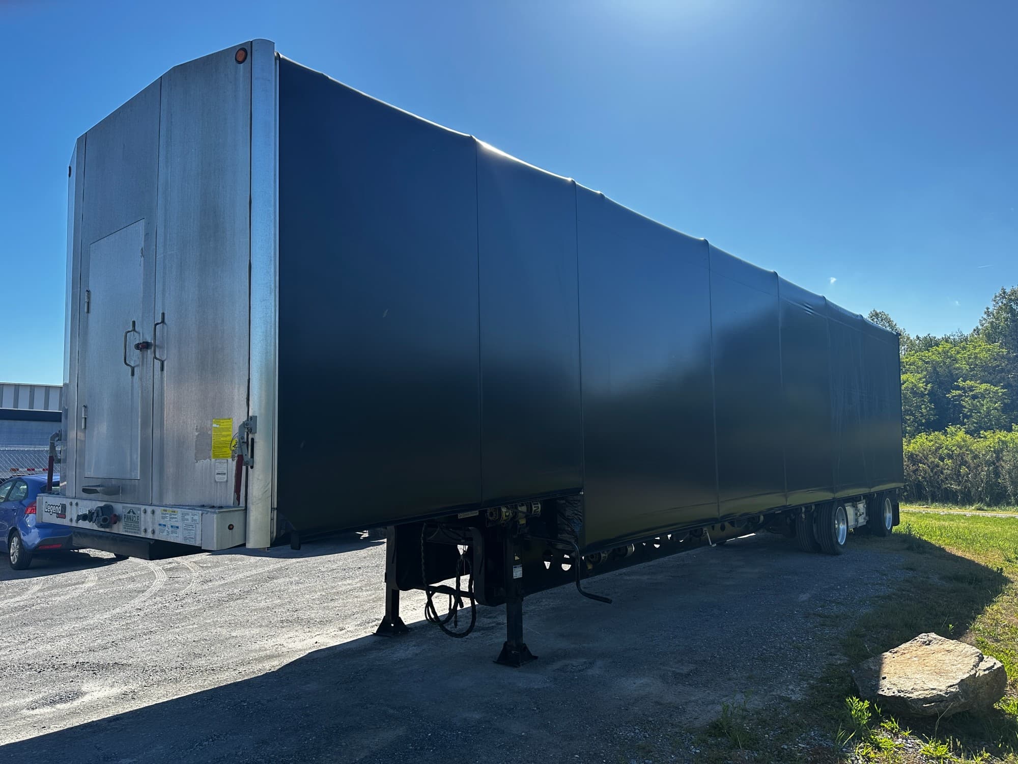 2024 Manac 48ft Combo Drop Deck Conestoga Flatbed