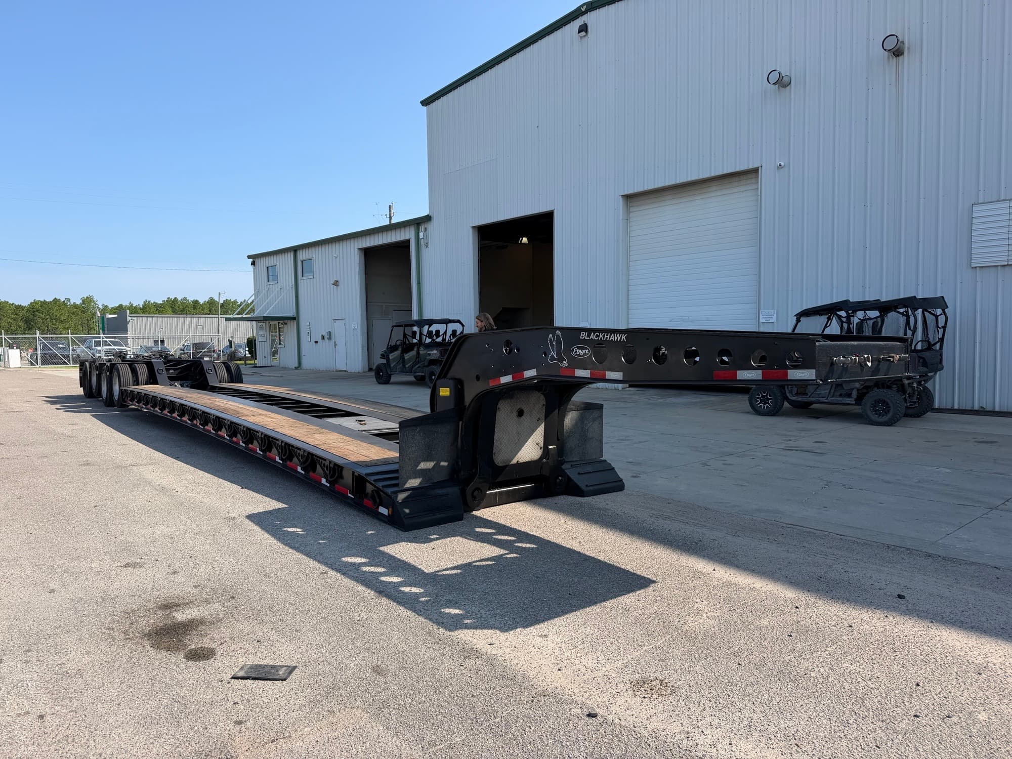 2024 Etnyre 61' x 102" 55 Ton Hydraulic RGN 3+1 Lowboy Trailer