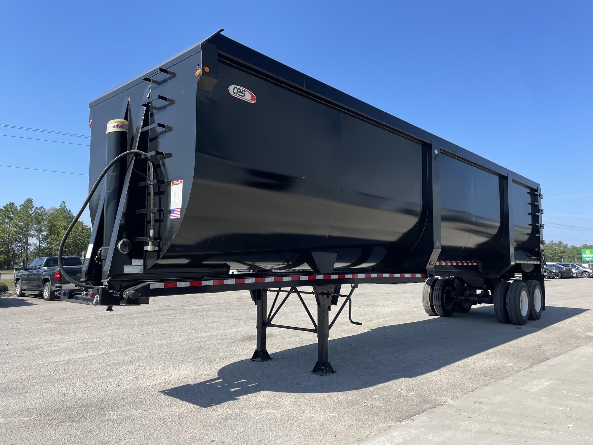 2024 Manac 40ft x 102in x 100in Steel Frameless Dump Trailer