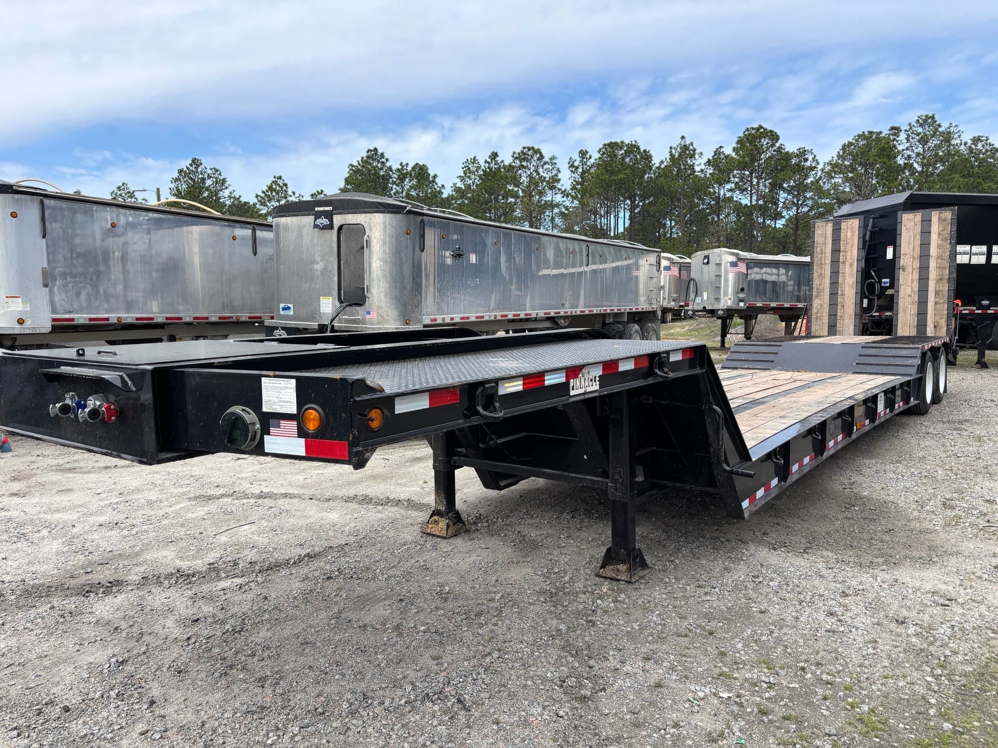 2026 McLendon 45ft x 102in 35 Ton Fixed Neck RC Lowboy Trailer