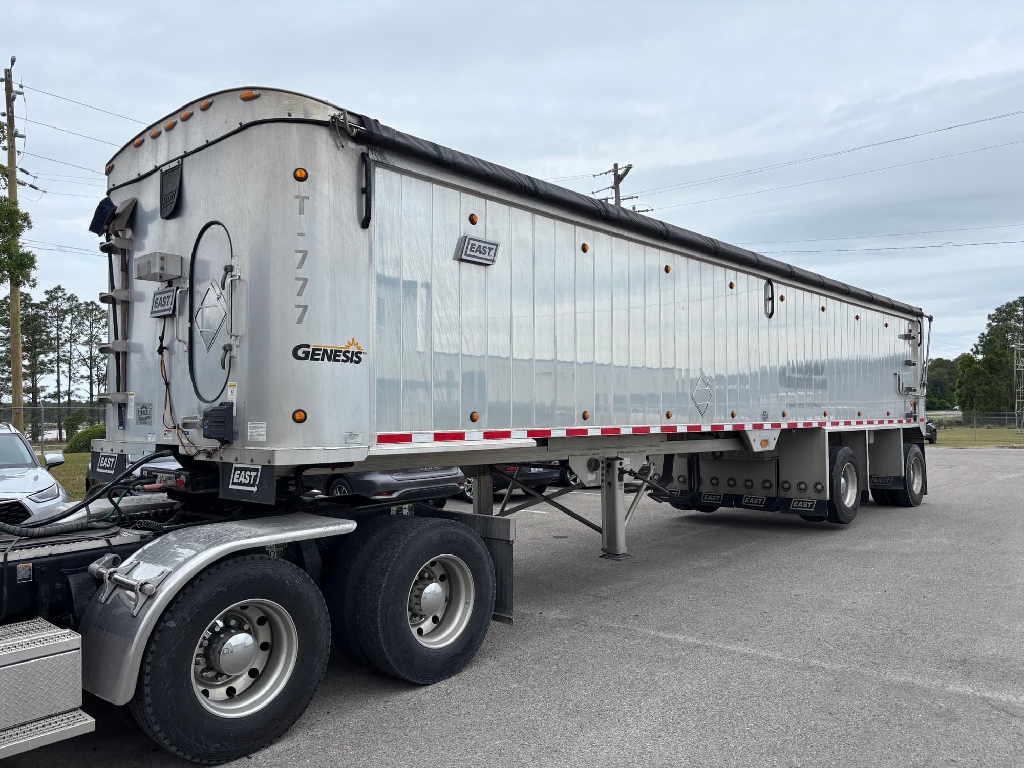 2023 East 40ft x 102in x 72in Frameless Genesis Dump Trailer