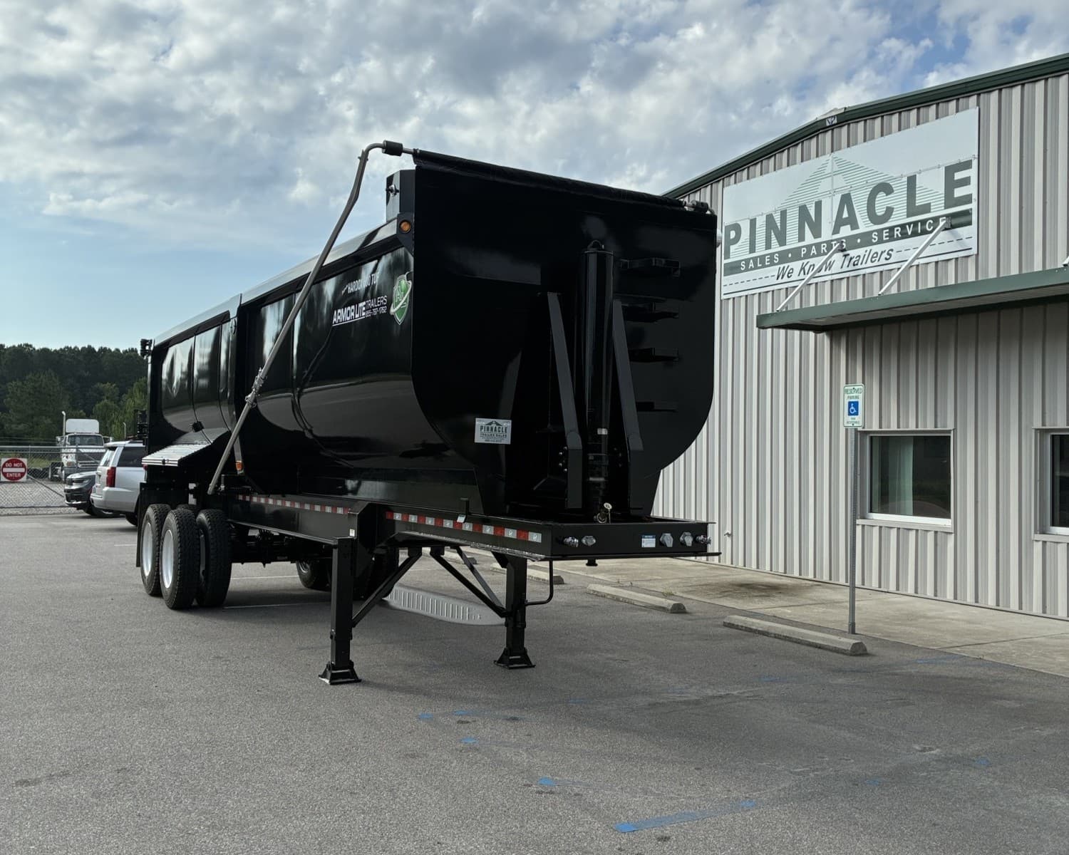 2027 Armor Lite 28ft x 102in x 66in Steel Frame Dump Trailer