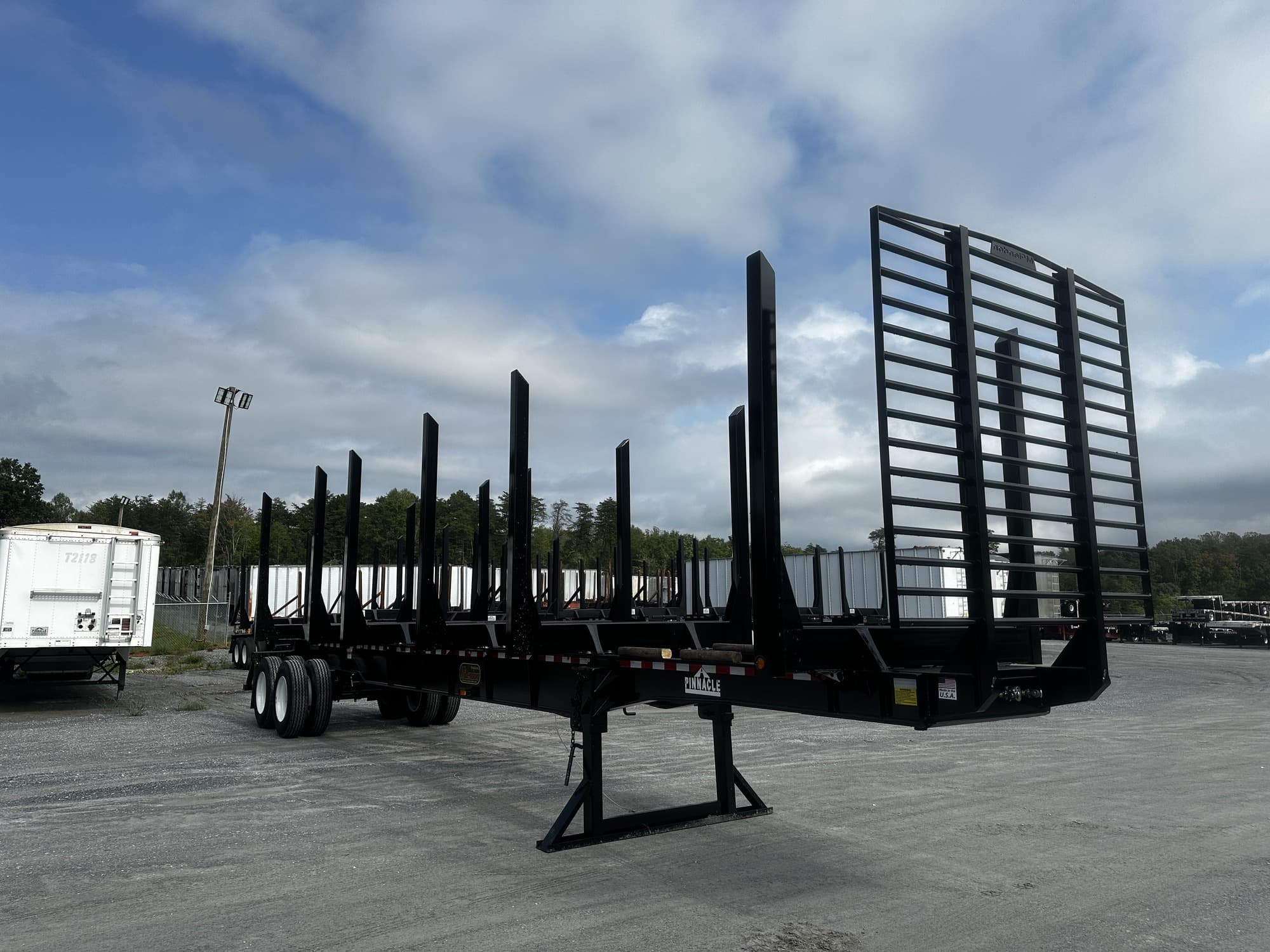 2026 McLendon 42ft Straight Frame Sliding Bolsters HR Log Trailer
