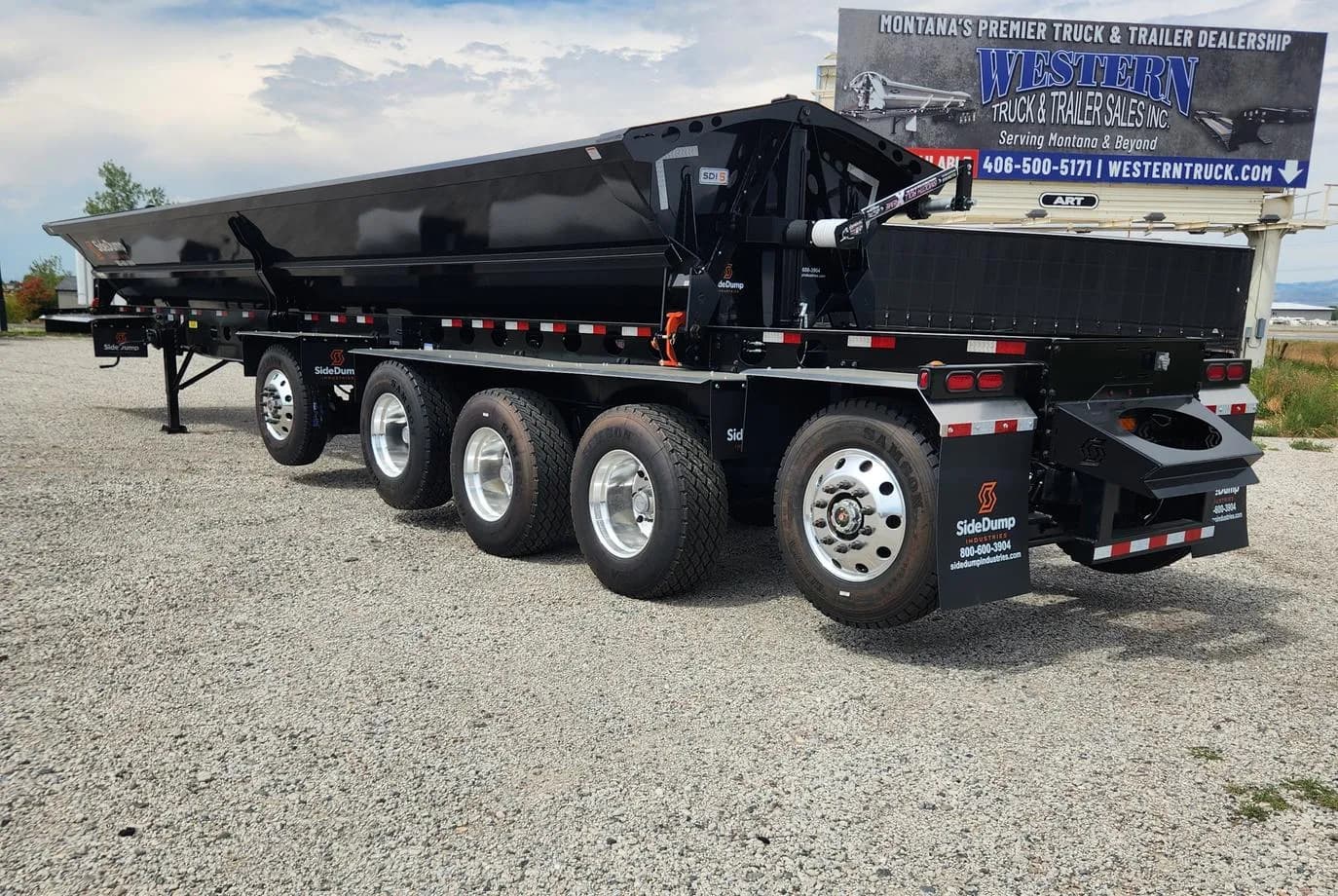 2027 Side Dump Industries 5 AXLE AIR RIDE Side Dump