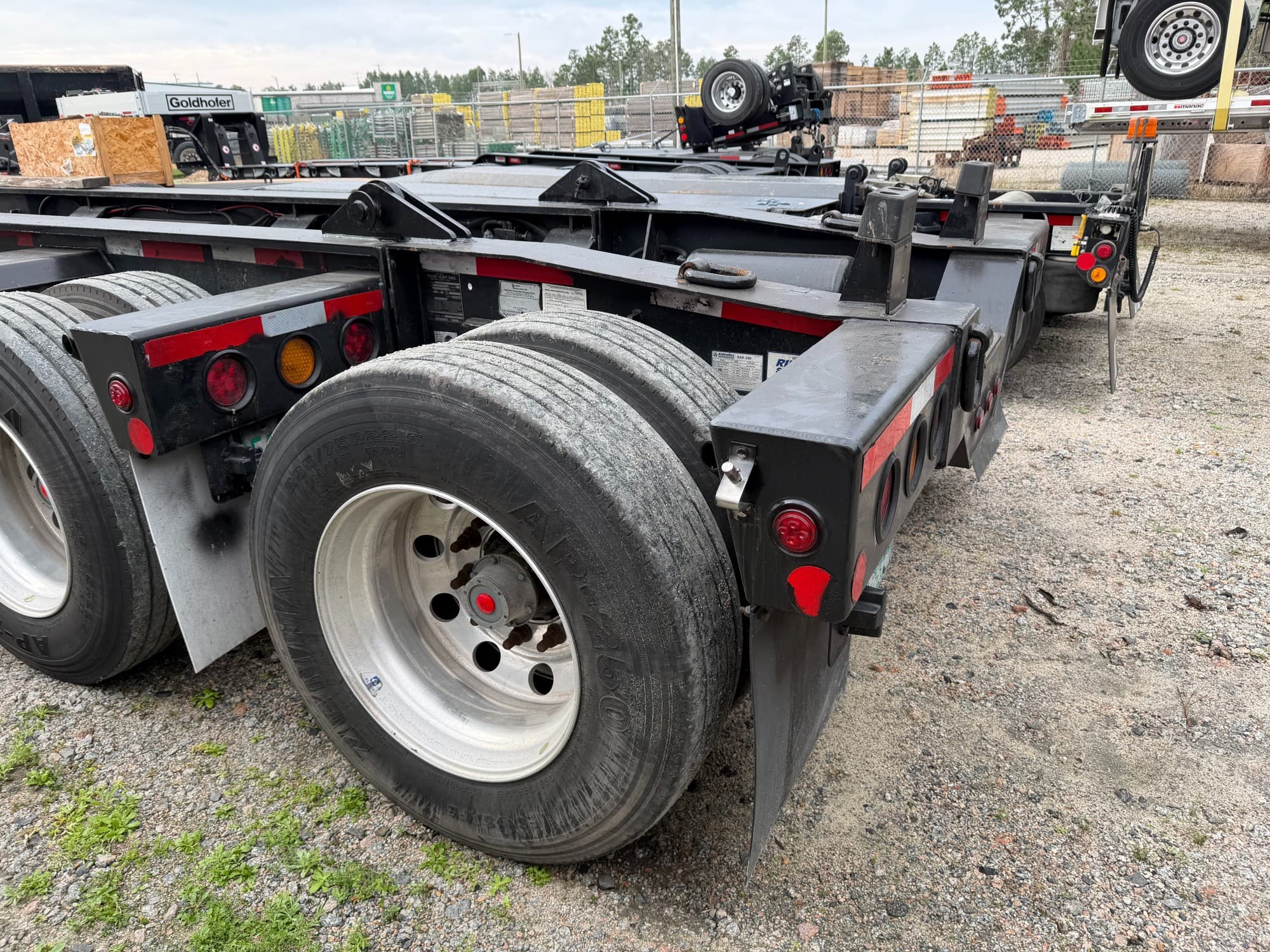 2024 Fontaine 55 Ton Lowboy with Flip Axle