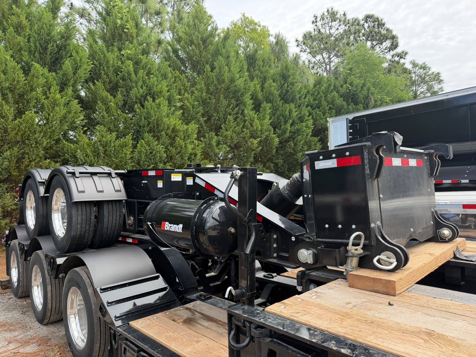 2024 Brandt 23'11" x 102" 65 Ton Tandem Axle Lowboy Trailer