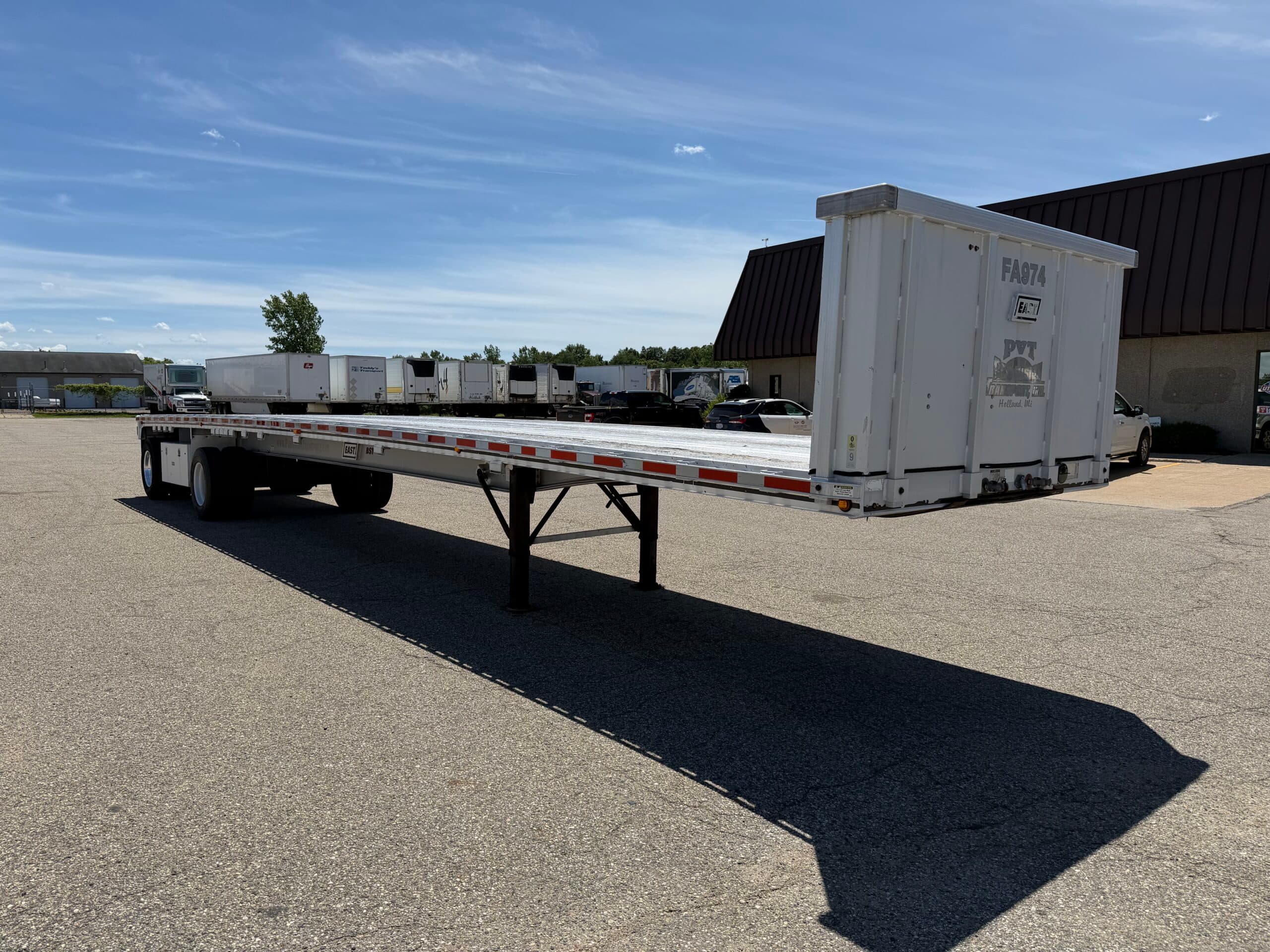 2008 East 48' Flatbed Trailer