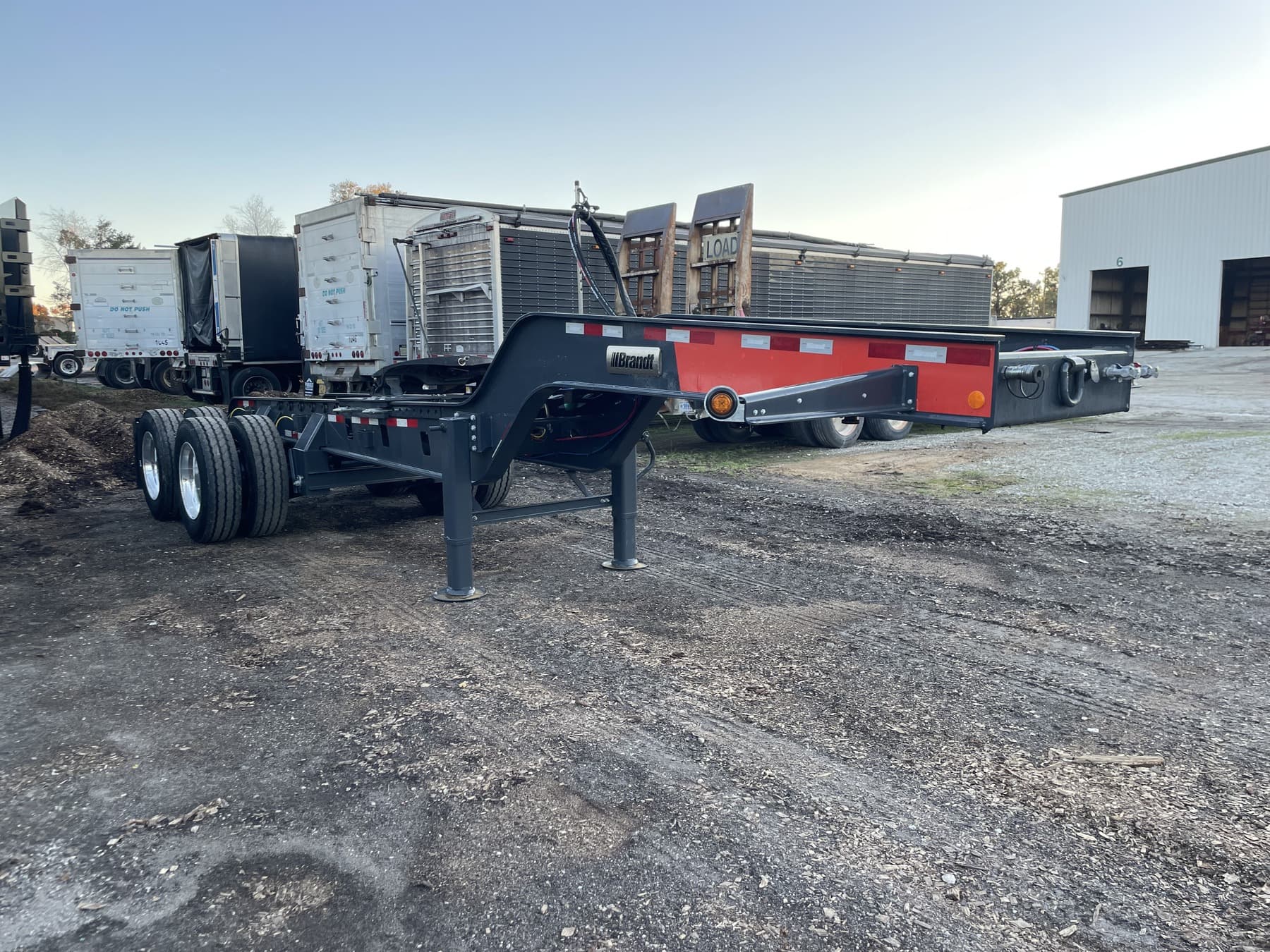 2024 Brandt 24ft x 102in 65 Ton Jeep Lowboy