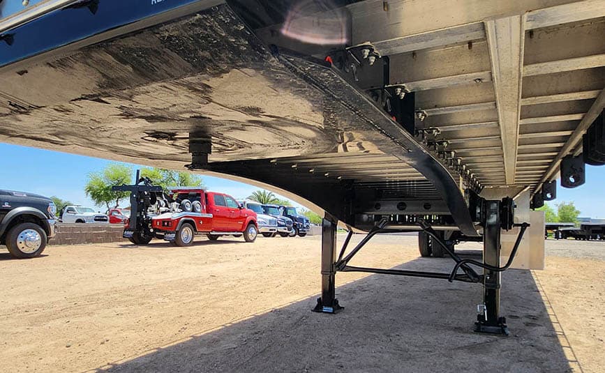 2024 Prestige 53′ Combo Flatbed Trailer with Sliding Axle & Coil Package – in AZ
