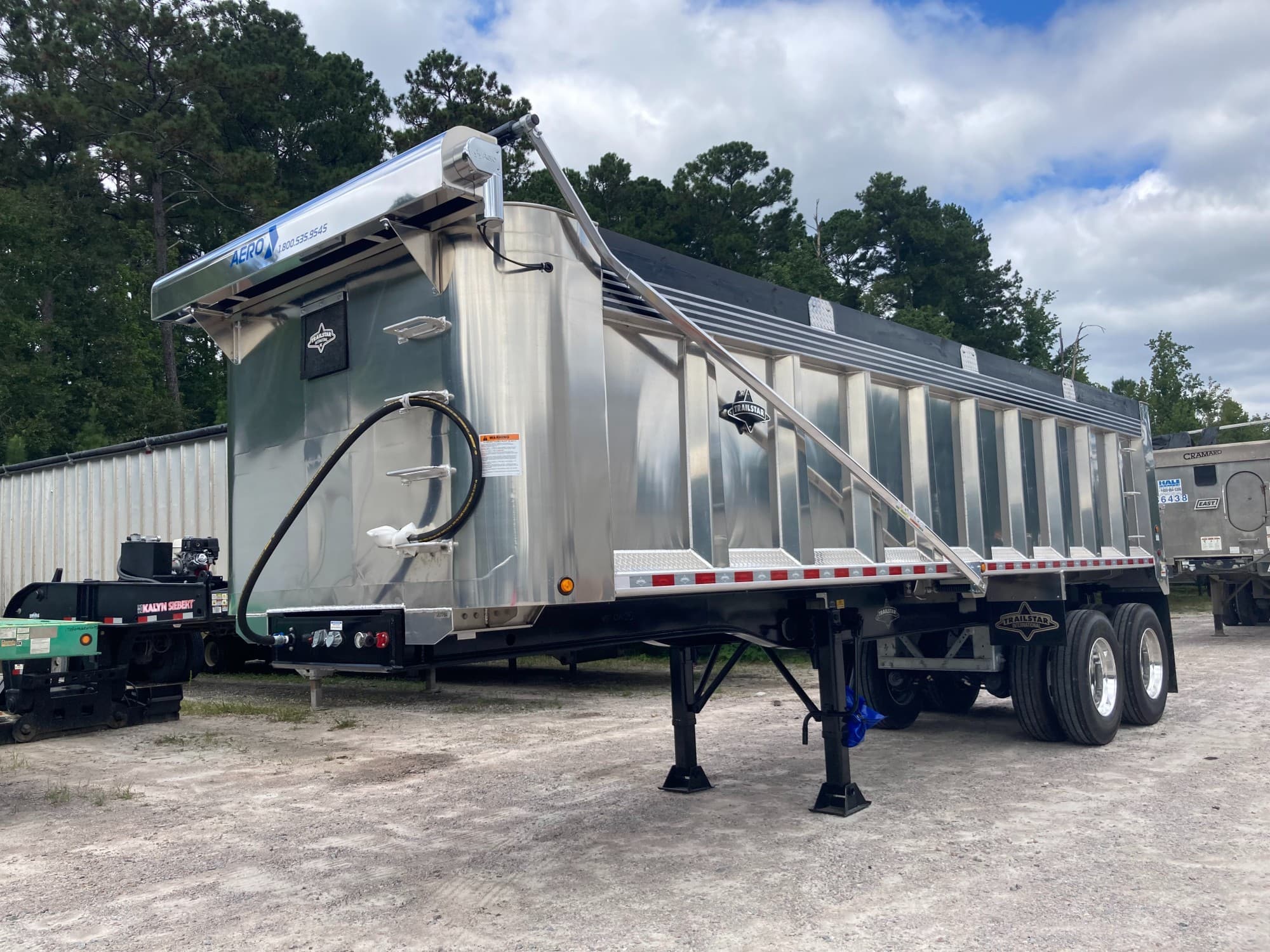 2027 Trailstar 28ft x 96in x 52in Sheet & Post Dump Trailer