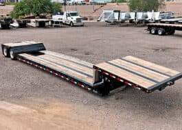 2027 Alpha HD A80MG Double Drop Trailer
