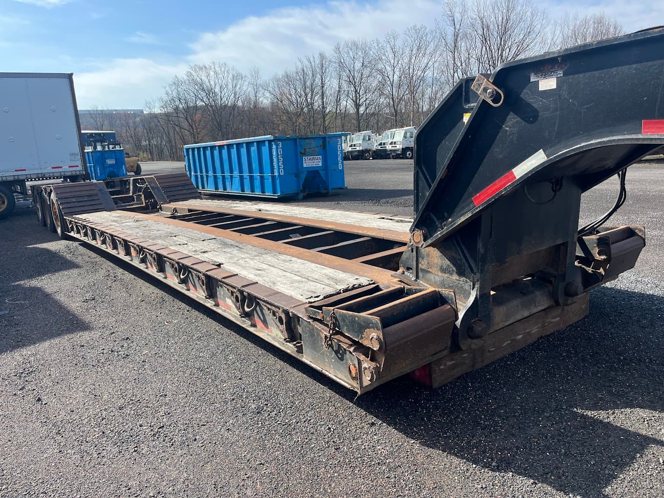 Hydraulic Detachable Lowboy - Flat Floor