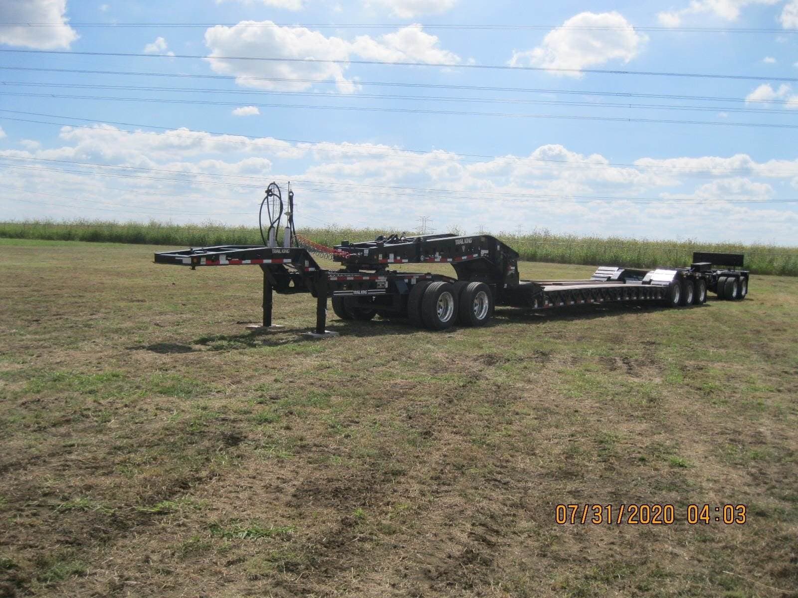 2027 Trail King TK120HDG Lowboy Trailer