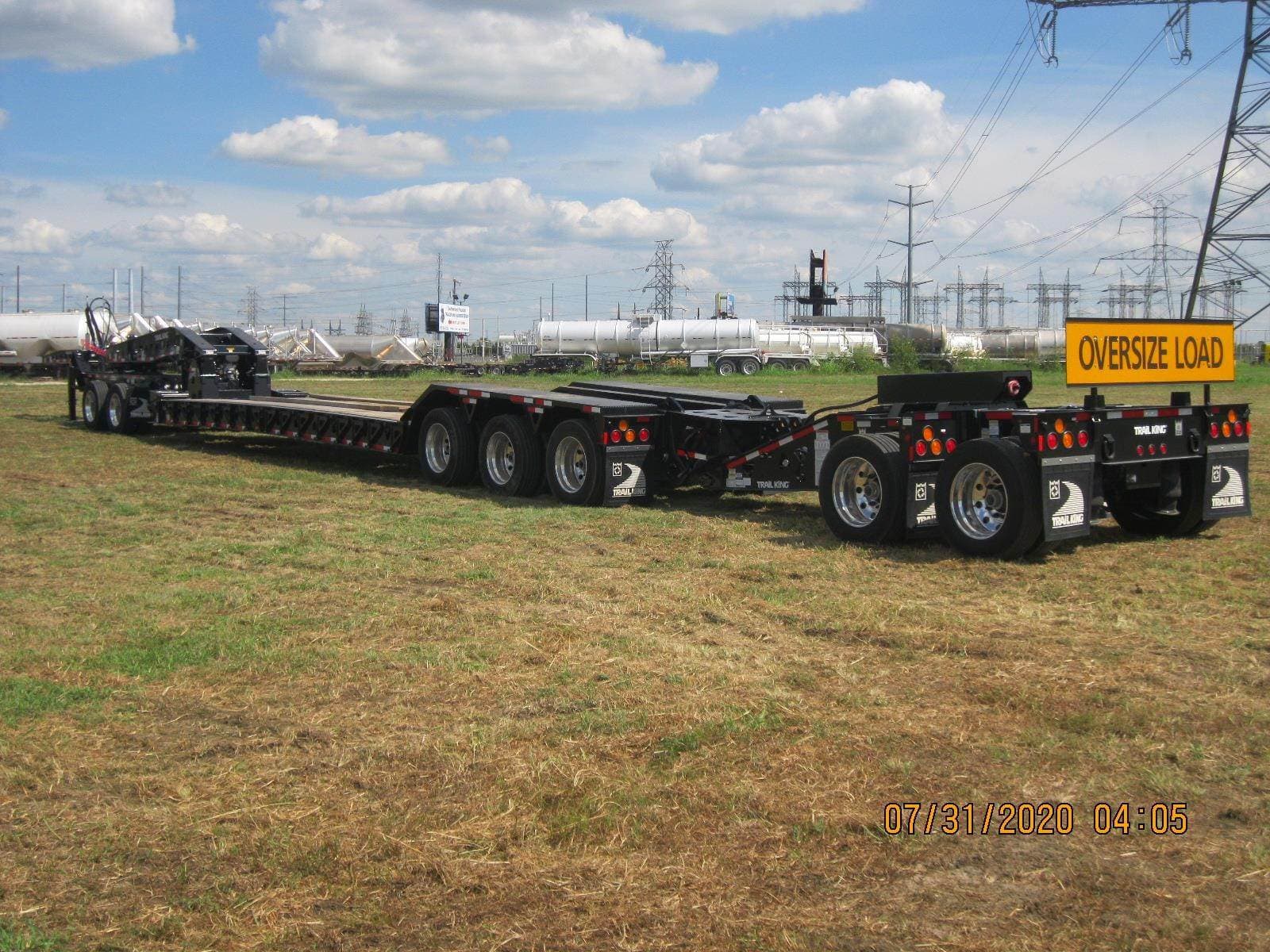 2027 Trail King TK120HDG Lowboy Trailer