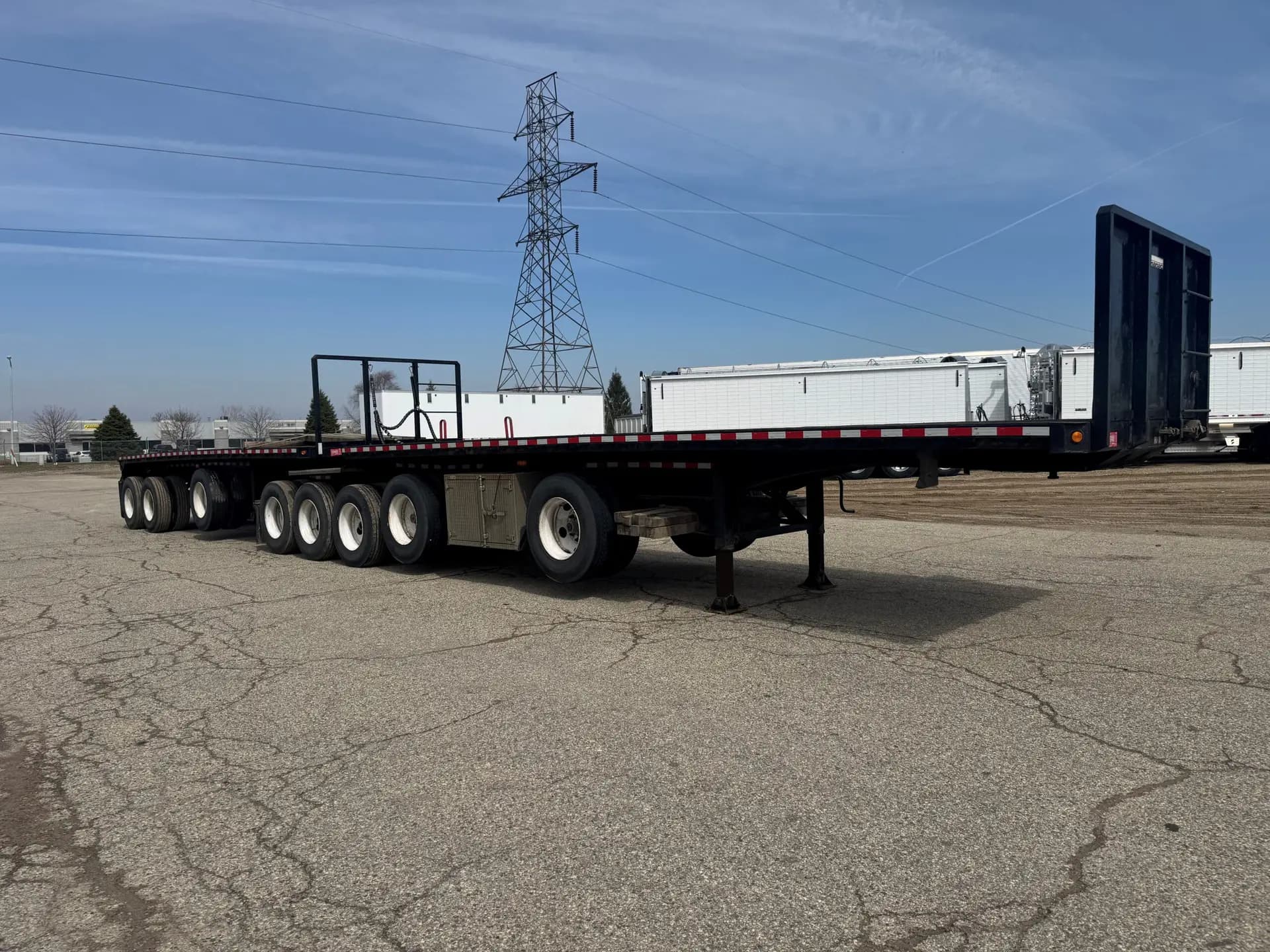 2014 Manac Flatbed B-Train 8-Axle
