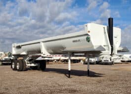 2025 Armor Lite Half Round End Dump Trailer