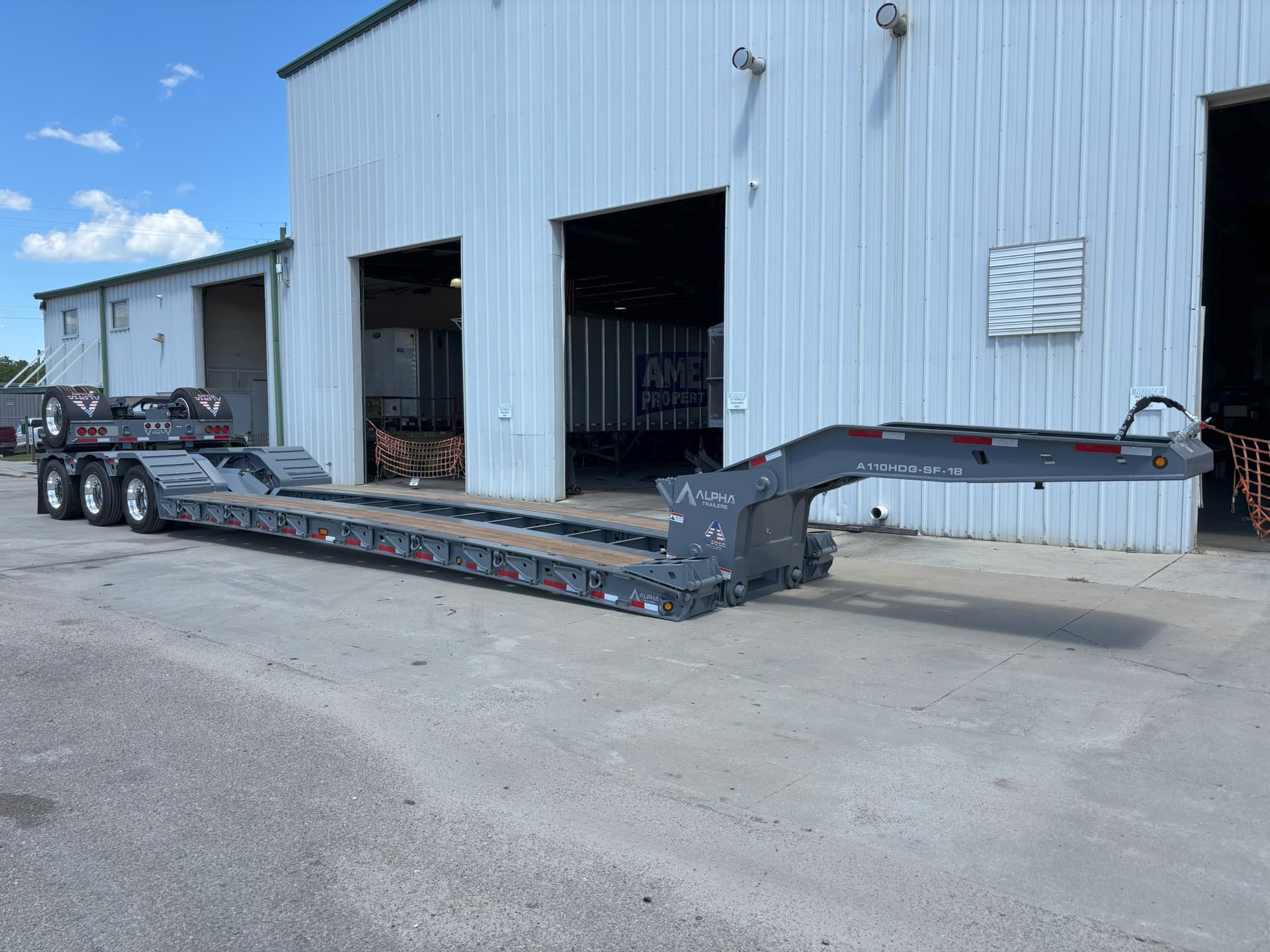 2027 Alpha HD 53ft x 102in 55 Ton Hydraulic RGN Lowboy