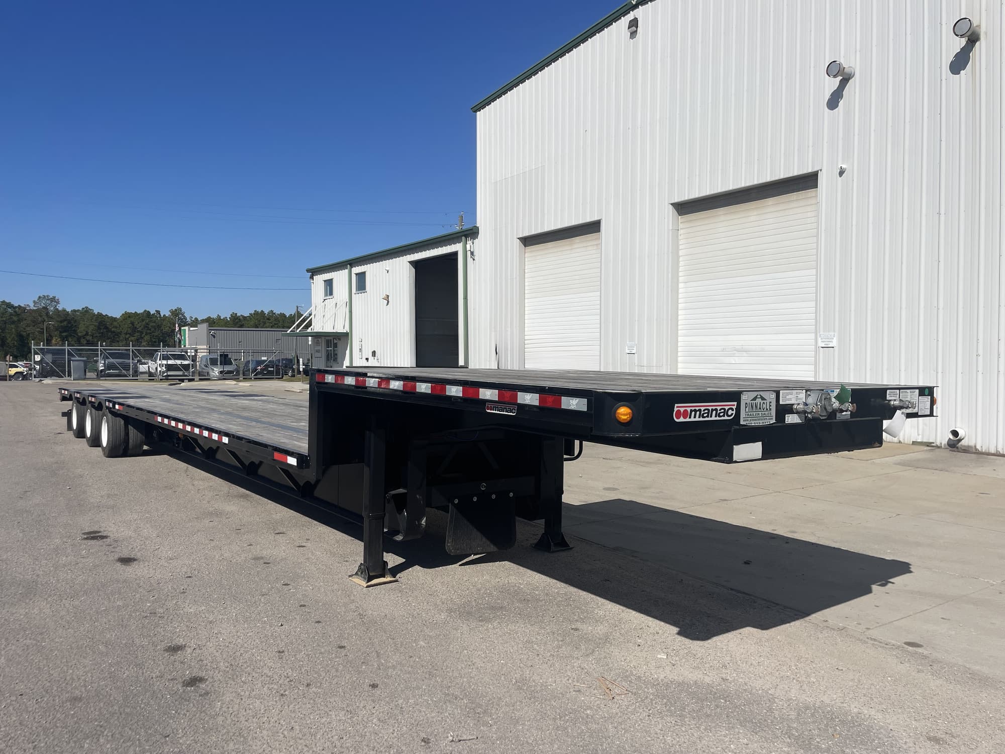 2027 Manac 53ft x 102in Steel Drop Deck Extendable Flatbed