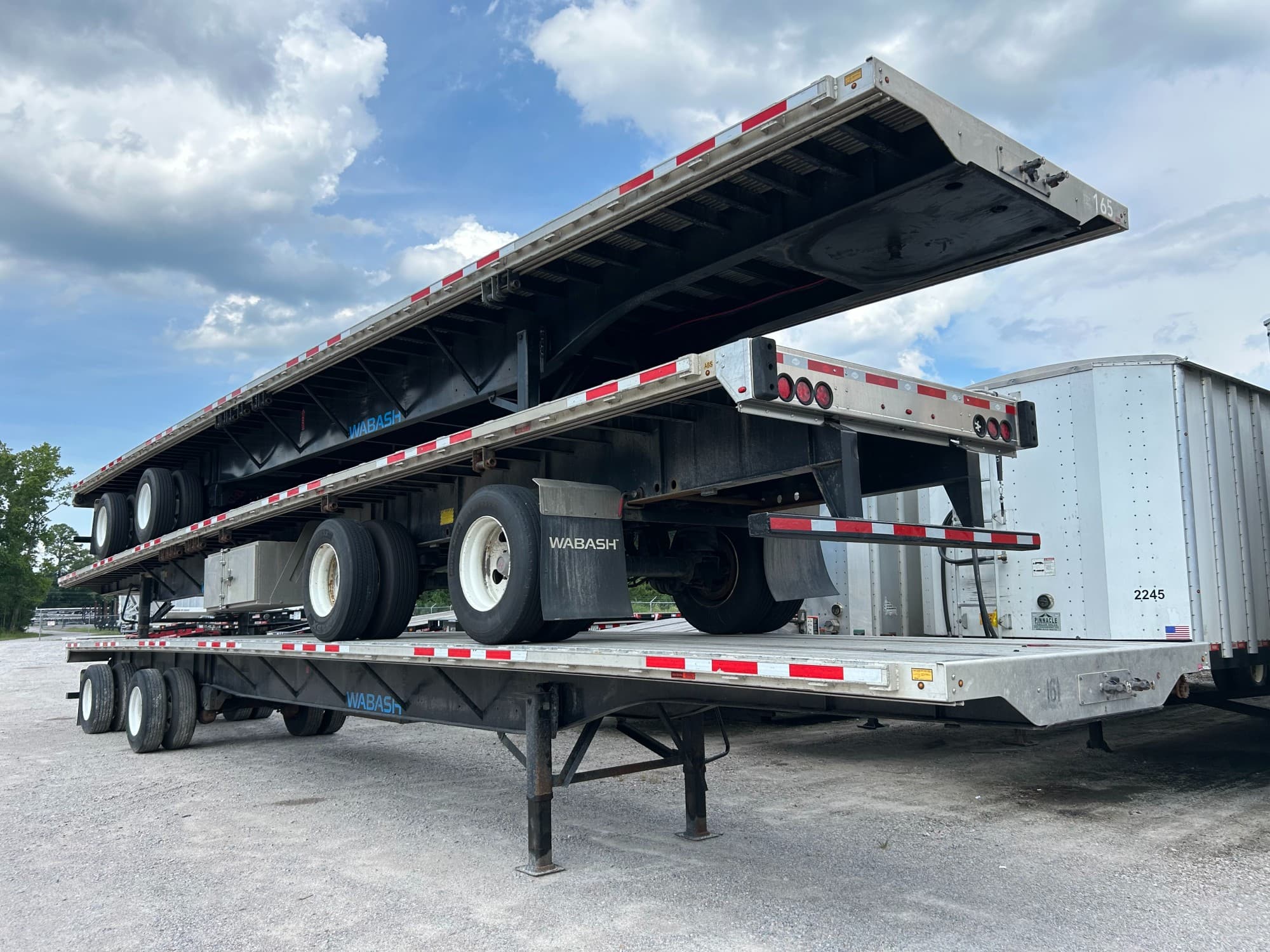 2024 Wabash 53ft x 102in Combo Flatbed Trailer