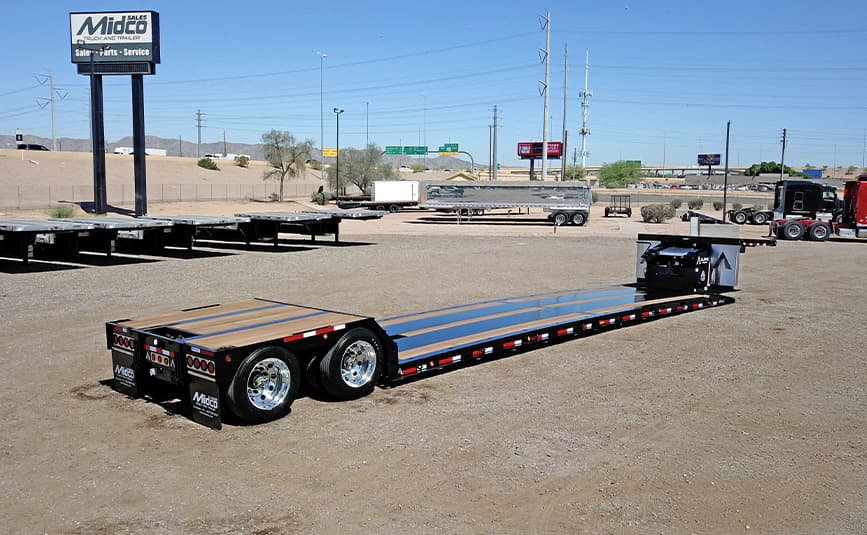 2026 Alpha HD A70HDGC-M Mini Deck Trailer