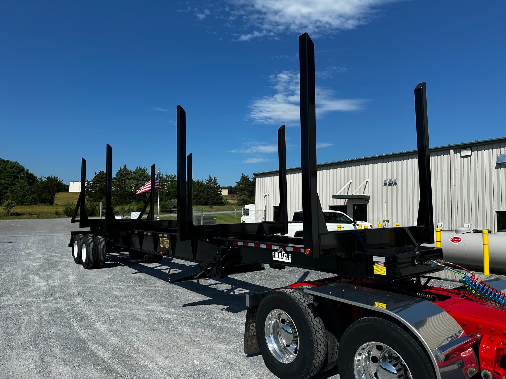 2027 McLendon 42ft x 102in x 13ft Straight Frame VA Spec Log Trailer
