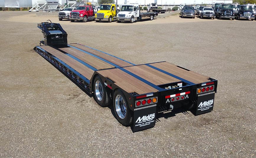 2026 Alpha HD A80HDGC Double Drop Trailer