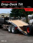 Pan Tilt Bed Utility Trailer Felling Trailers