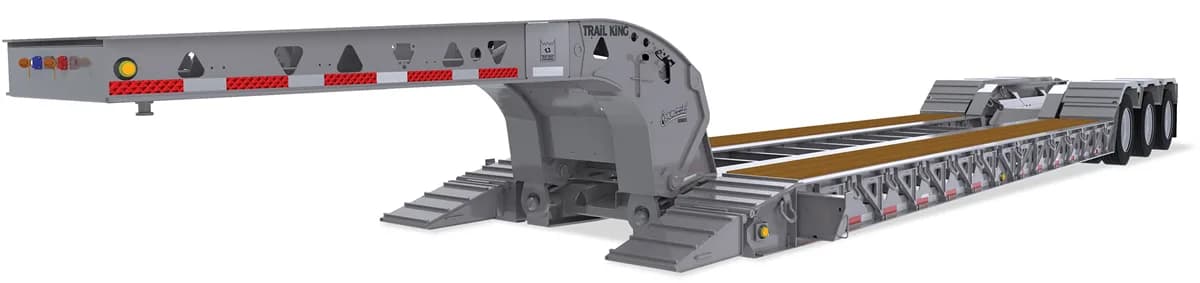 Hydraulic Detachable Gooseneck trailer
