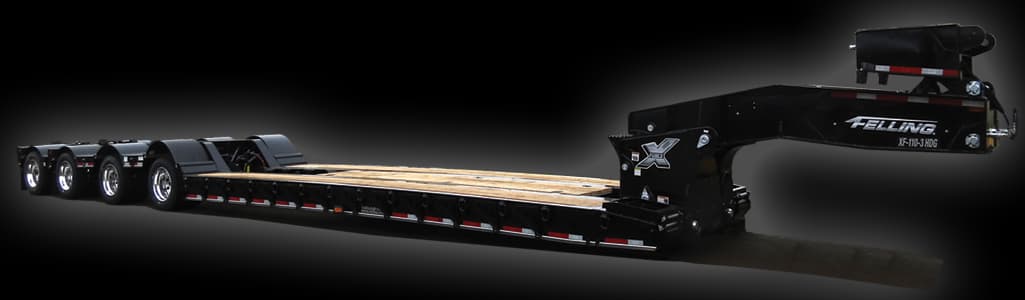HD X-Force Hydraulic Detachable Gooseneck Lowboy Trailers