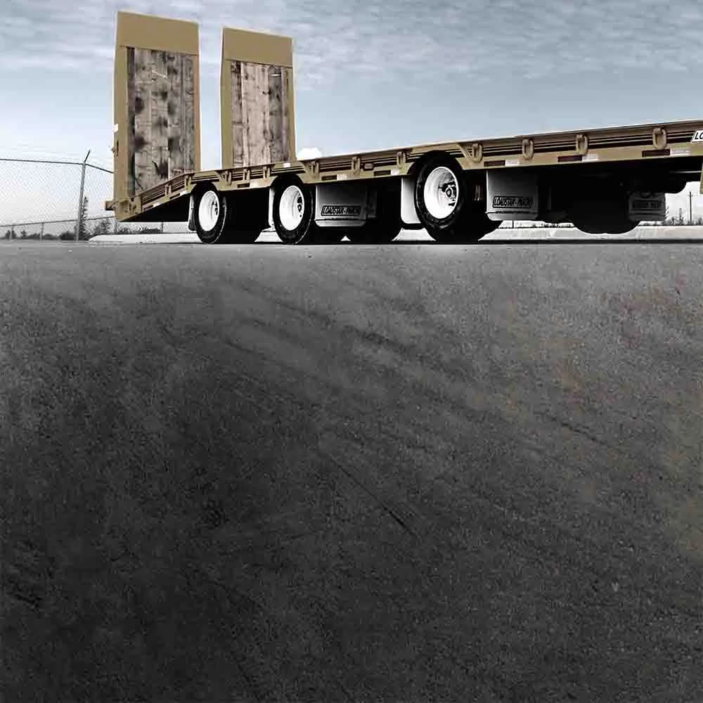 Loadstar Trailers Heavy Tag Trailer Steerable Lift Axle Option