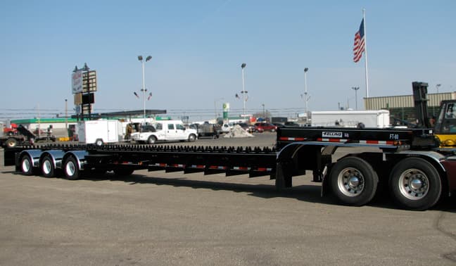 FT-80-3 NN-TT tender trailers built to customer specs