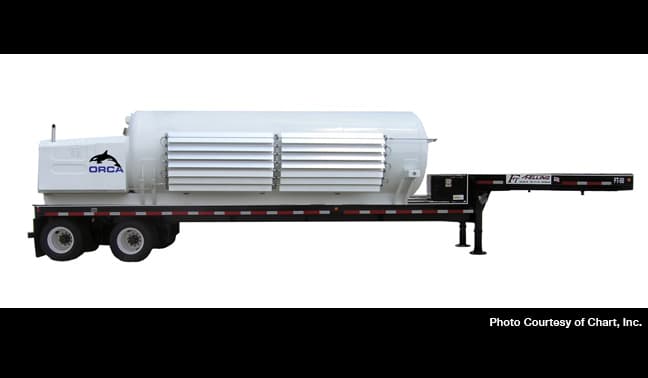 FT-50-2 NN-TT frame trailers mounted with customer equipment