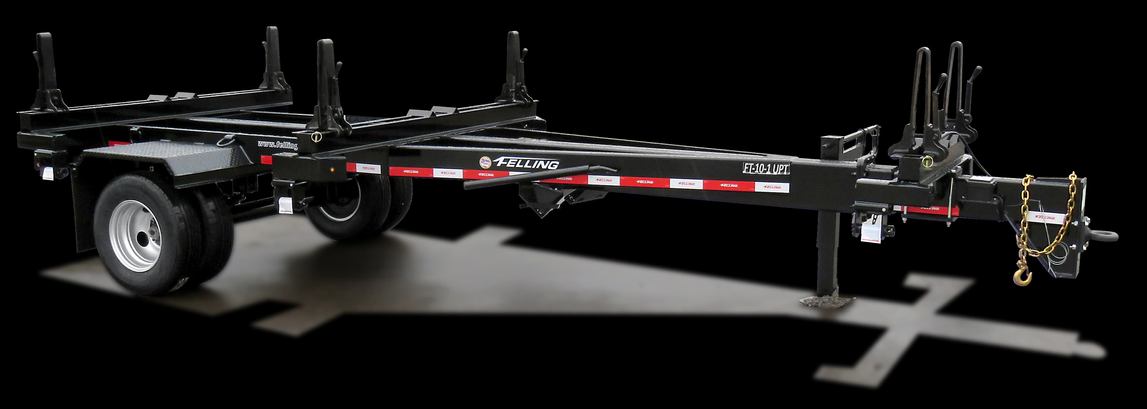 Utility Pole Cargo Trailers – Public Utility Felling Trailers