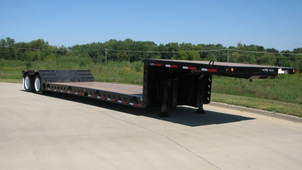 Fixed-Neck Double Drop trailer