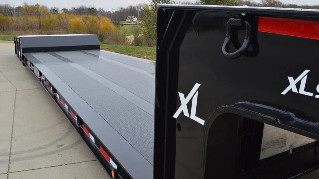 Fixed-Neck Double Drop trailer