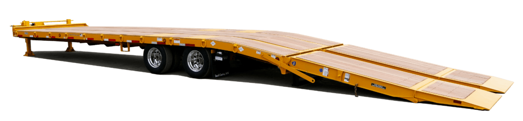 Low Profile Deck-Over Trailer Felling Trailers