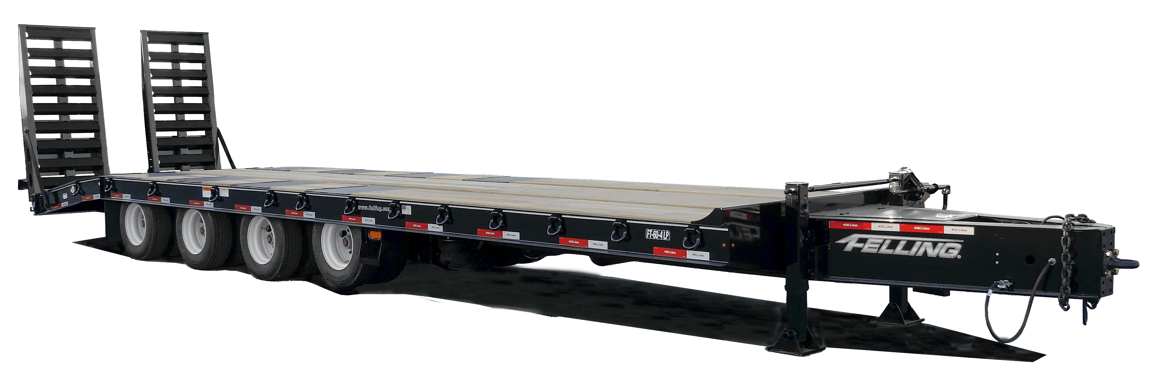 FT-60-4 LP HD, low profile deck over trailer, 230527NTU