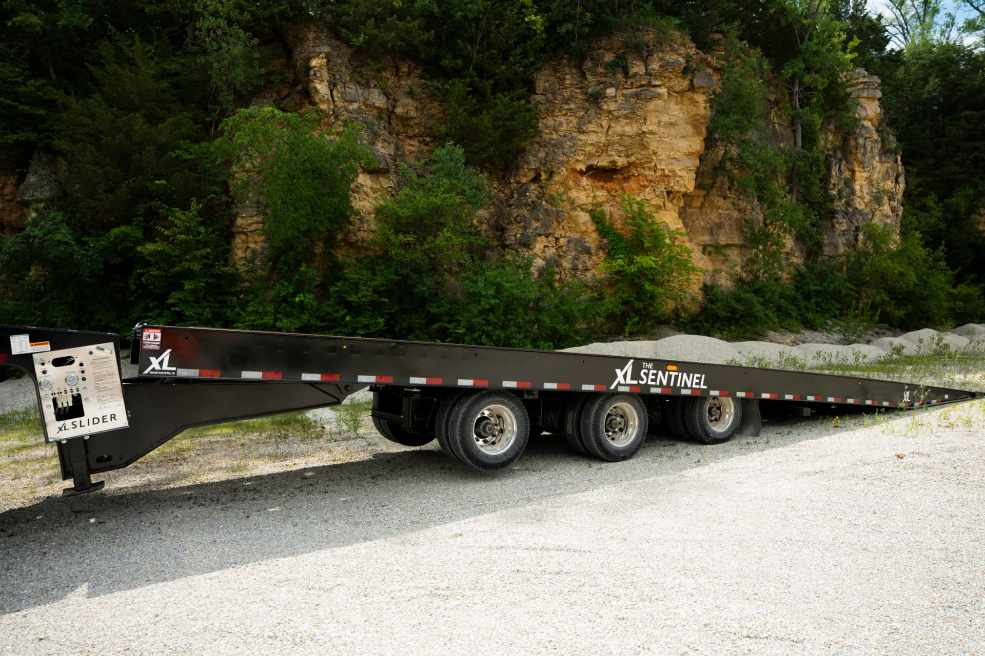 XL Slide Axle trailer
