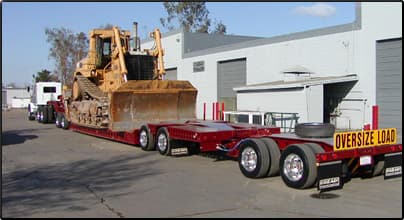 Cozad 70/75 Ton California Baby 9-Axle Trailer