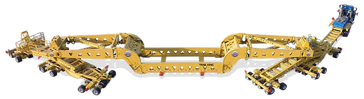 Dual Lane Transport trailer