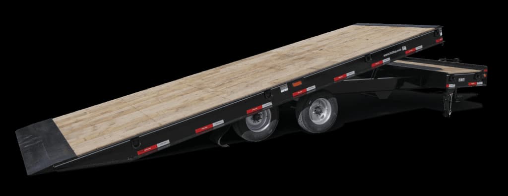 Hydraulic deck over tilt trailer, model FT-20-2 T 114712LAE