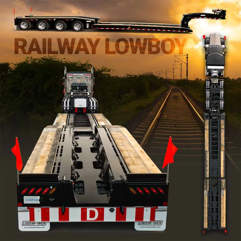 Loadstar Trailers Railway Lowboy Trailer