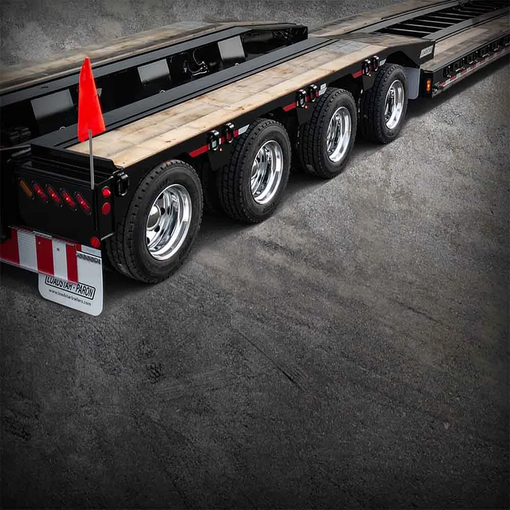 Loadstar Trailers Lowboy Trailer Axle Options