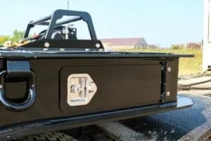 Sliding Axle Trailer | Hydraulic Gooseneck trailer