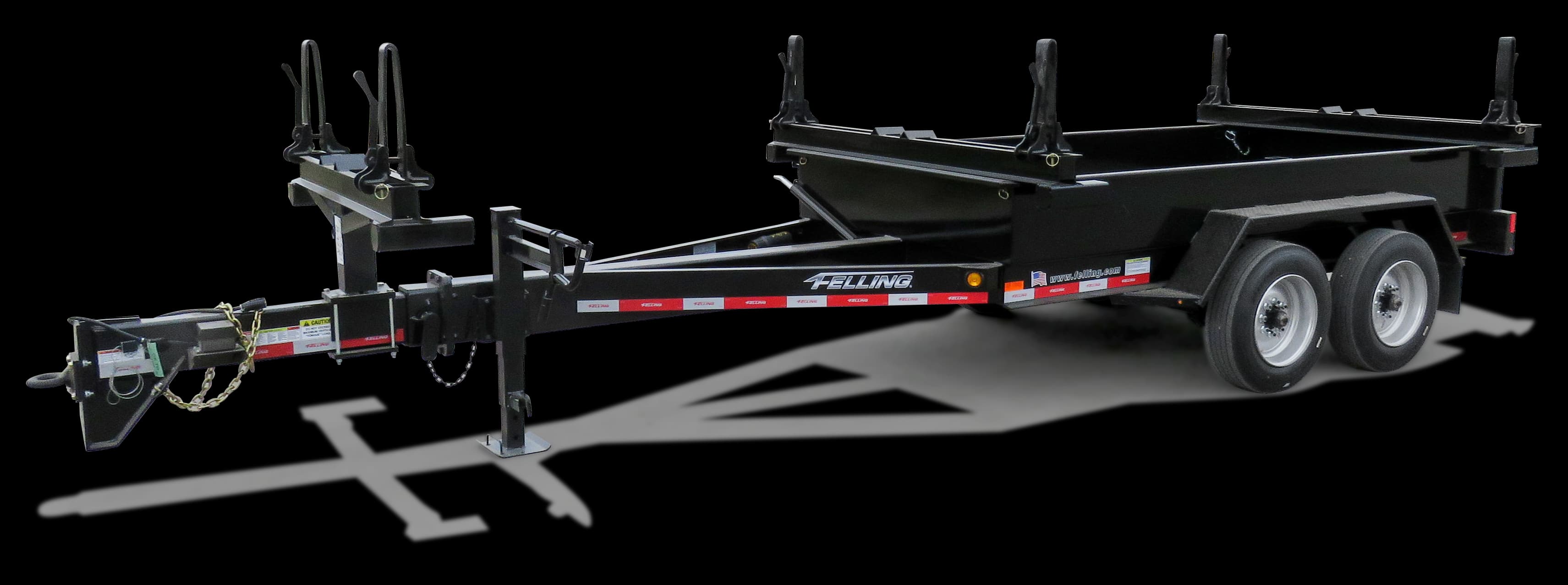 FT-16-2 UPT-C - 124551BMR pole cargo utility trailer