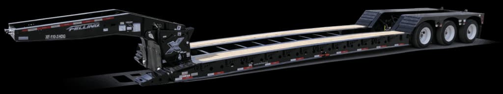 FT-110-3 HDG - 111849BMR - HDG Construction Semi trailer