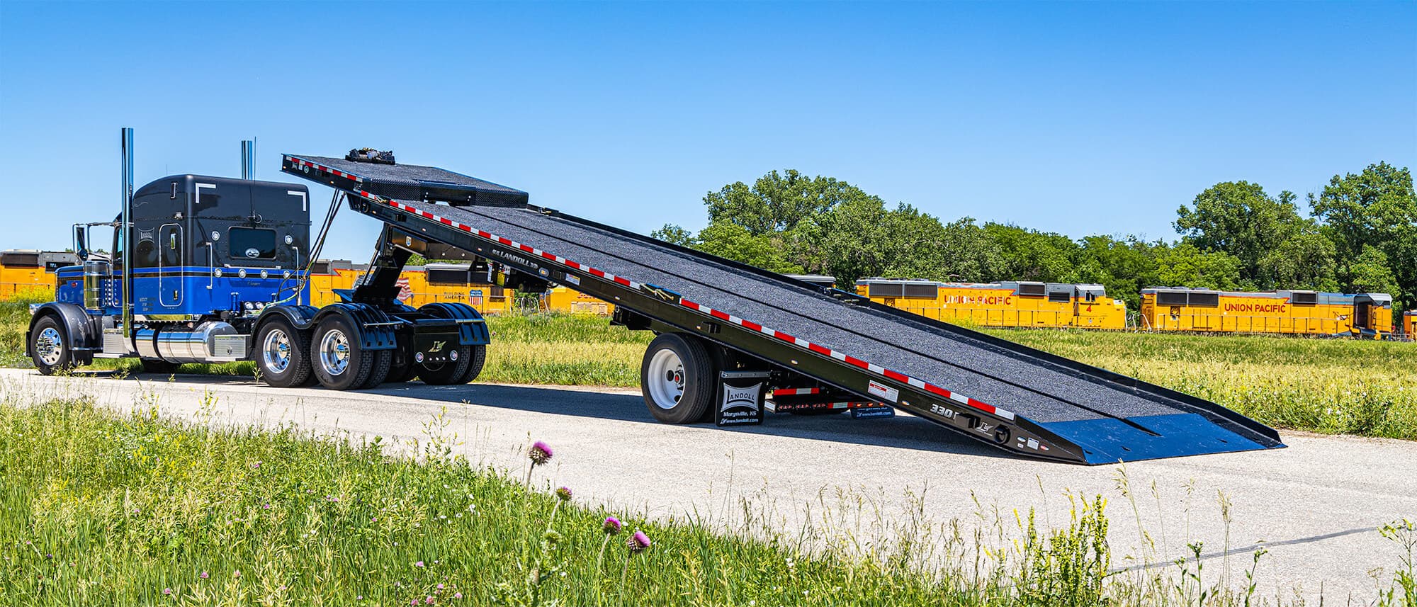 330D-1 Traveling Axle Trailer trailer