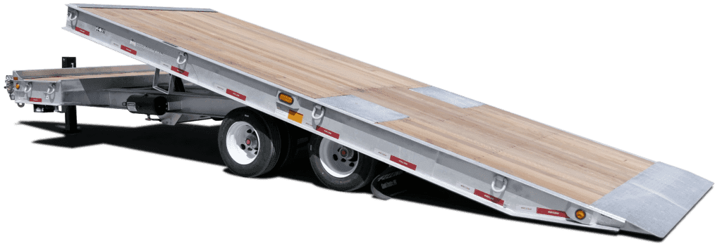 FT-40-2 T Galvanized Hydraulic Tilt Trailer, 11833LAE