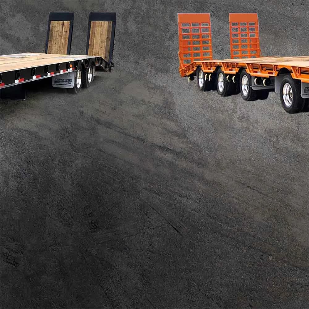 Loadstar Trailers Heavy Step Deck Ramps Feature