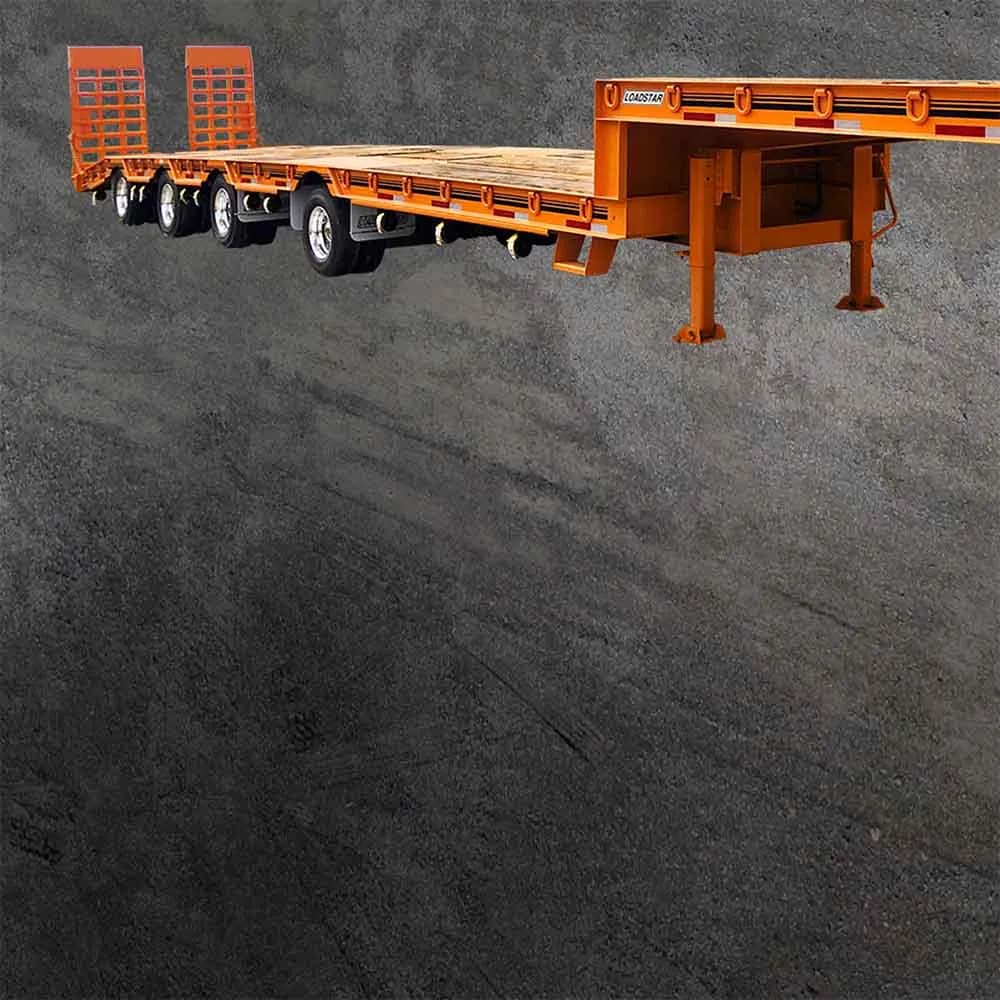 Loadstar Trailers Heavy Step Deck Steel Frame Feature